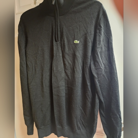 Lacoste Men's Black Sweater